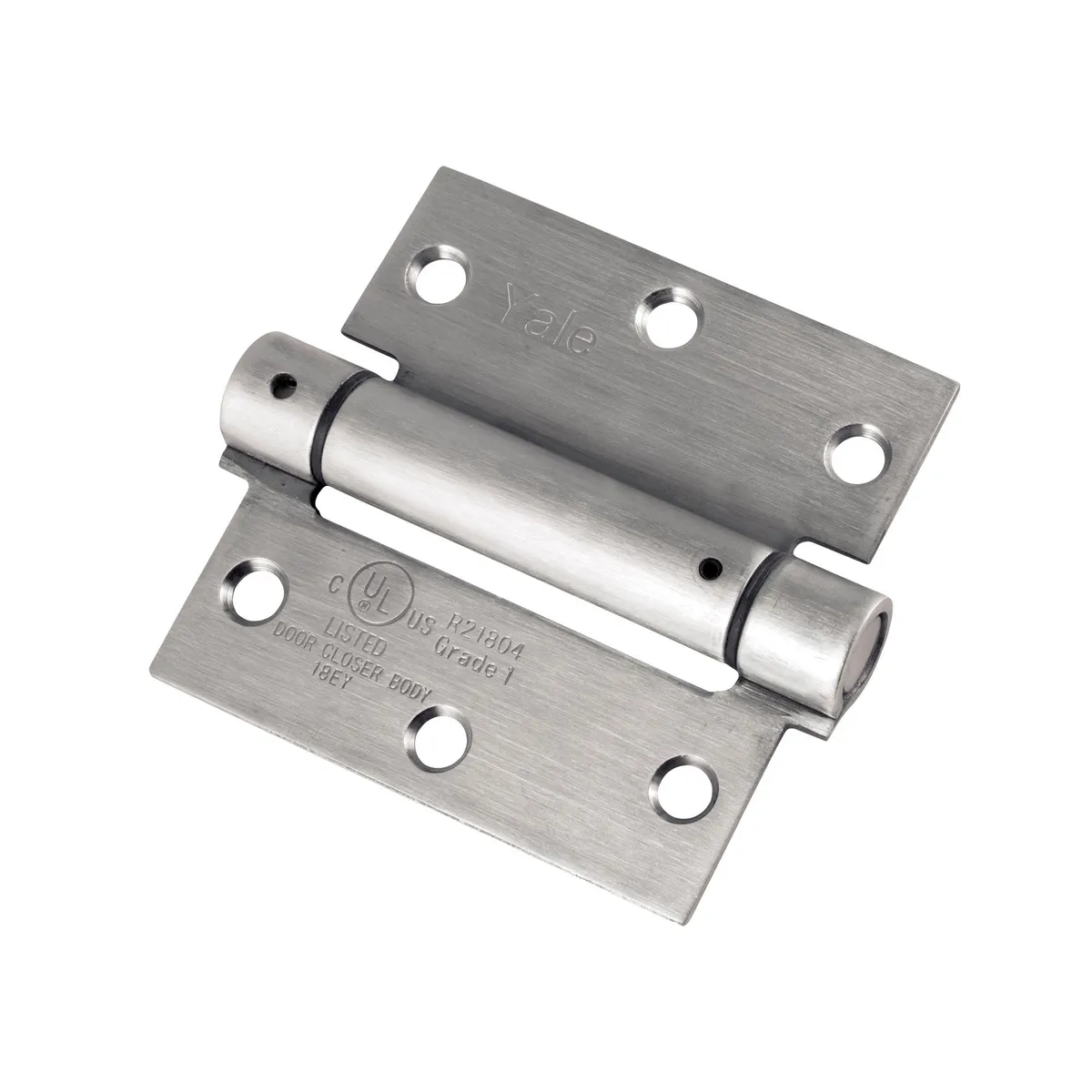 YALE - Bisagra Yale con Resorte 3.5 x 3.5 Canto Recto