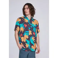SIOUX - Camisa Hombre Colores Fuerte Gris