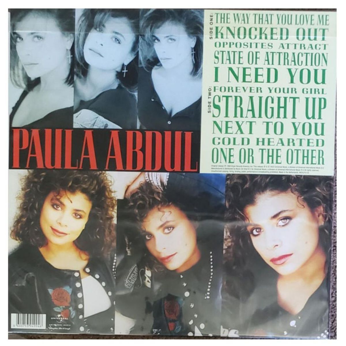 HITWAY MUSIC - PAULA ABDUL - FOREVER YOUR GIRL - VINILO HITWAY MUSIC
