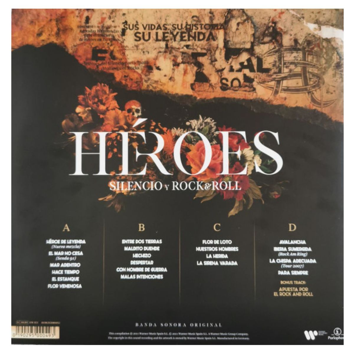 HITWAY MUSIC - HEROES DEL SILENCIO - SILENCIO Y ROCK  ROLL2LP2CD-VINILO