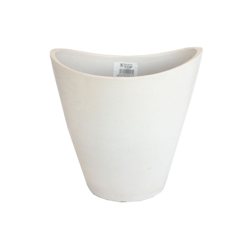 GENERICO - Macetero De Pvc Blanco 5.5 Litros