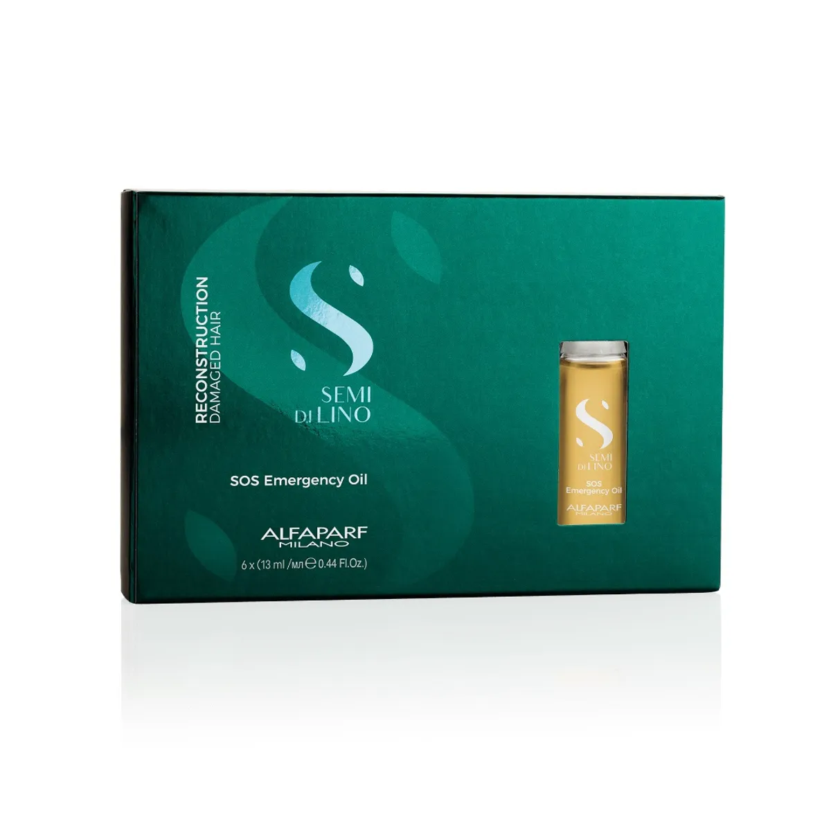 ALFAPARF MILANO - 6 AMPOLLAS DE RECONSTRUCCIÓN S.O.S. ALFAPARF CABELLO DAÑADO...-
