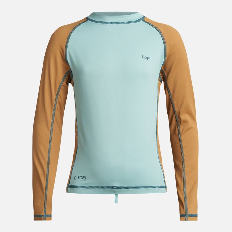 LIPPI - Traje de Baño Niño Sun Pro Long Sleeve T-Shirt Turquesa Lippi