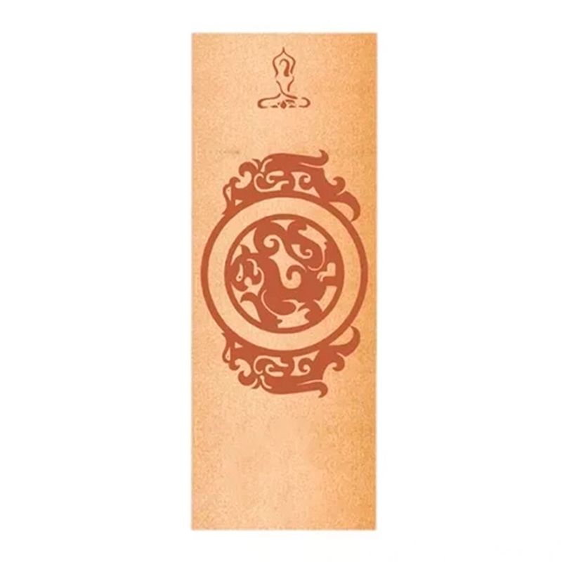 GENERICO - Mat De Yoga Corcho Y Latex Natural 5,5 M Diseño 606 C/ Bolso