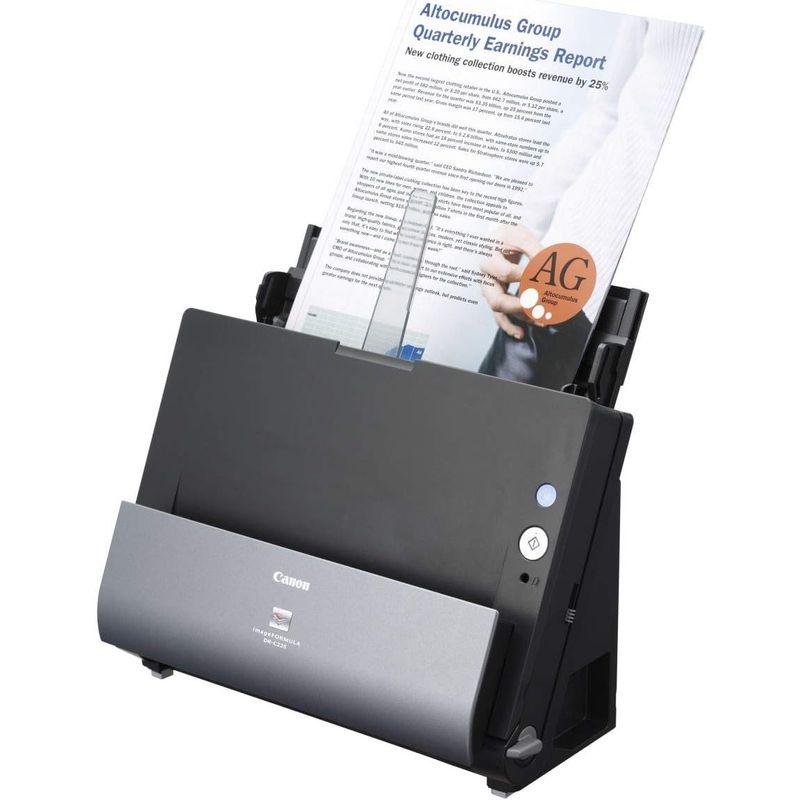 CANON - Escáner Canon imageFORMULA DR-C225 II 600ppp USB 2.0 Negro - Negro