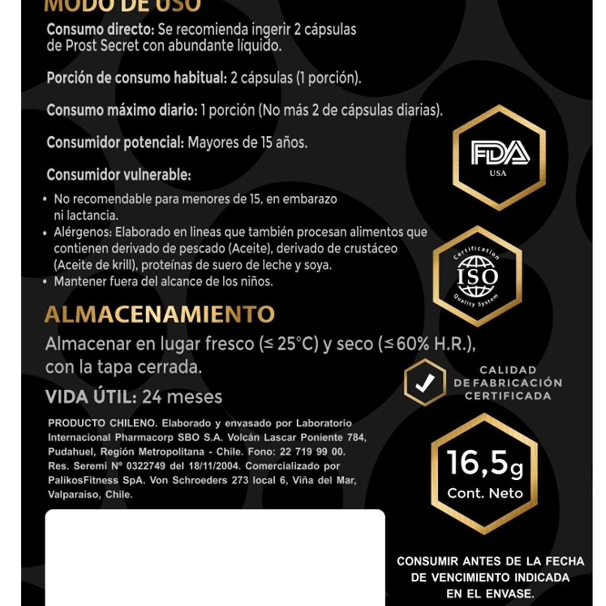 GENERICO - Espirulong / Agranda tu PN/ Salud Masculina/  30 capsulas