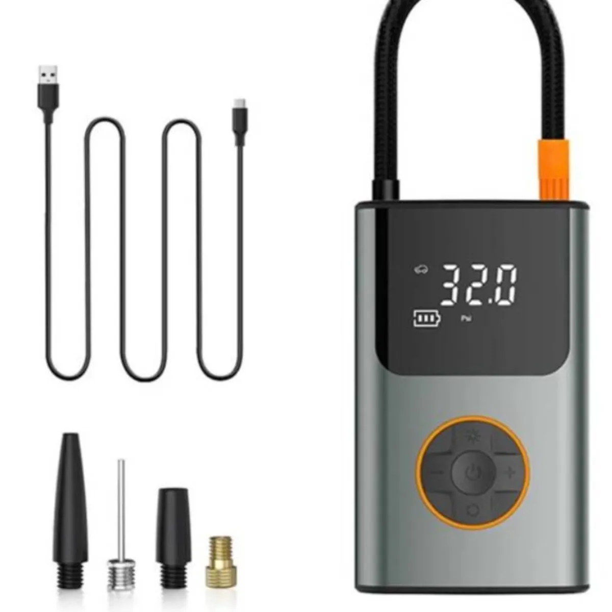 GENERICO - Compresor De Aire Portátil Digital 50 Watt 150 Psi