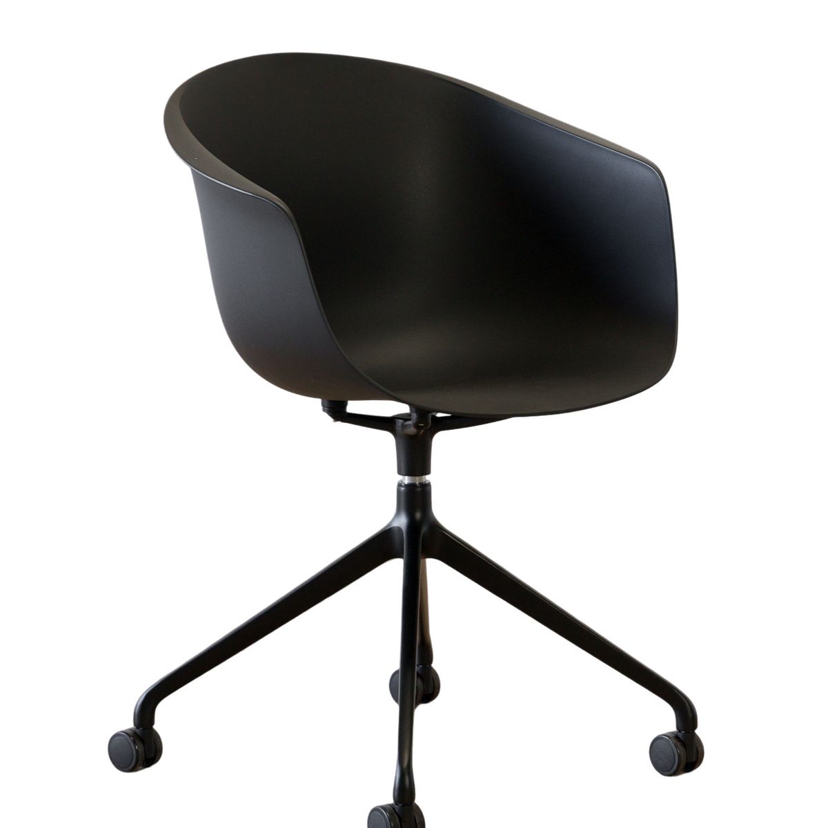 AMOBLE - Silla Miko Negra Ruedas Amoblé