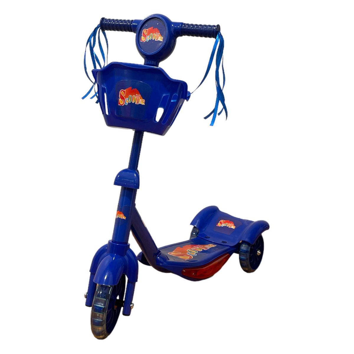 GENERICO - SCOOTER MUSICAL CON LUCES AZUL