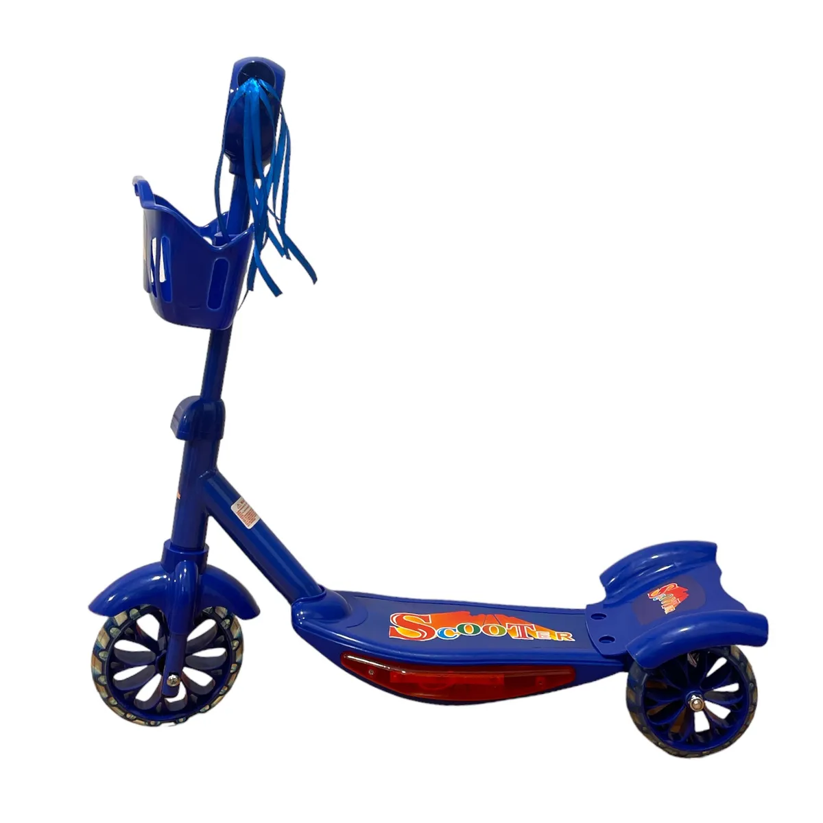 GENERICO - SCOOTER MUSICAL CON LUCES AZUL