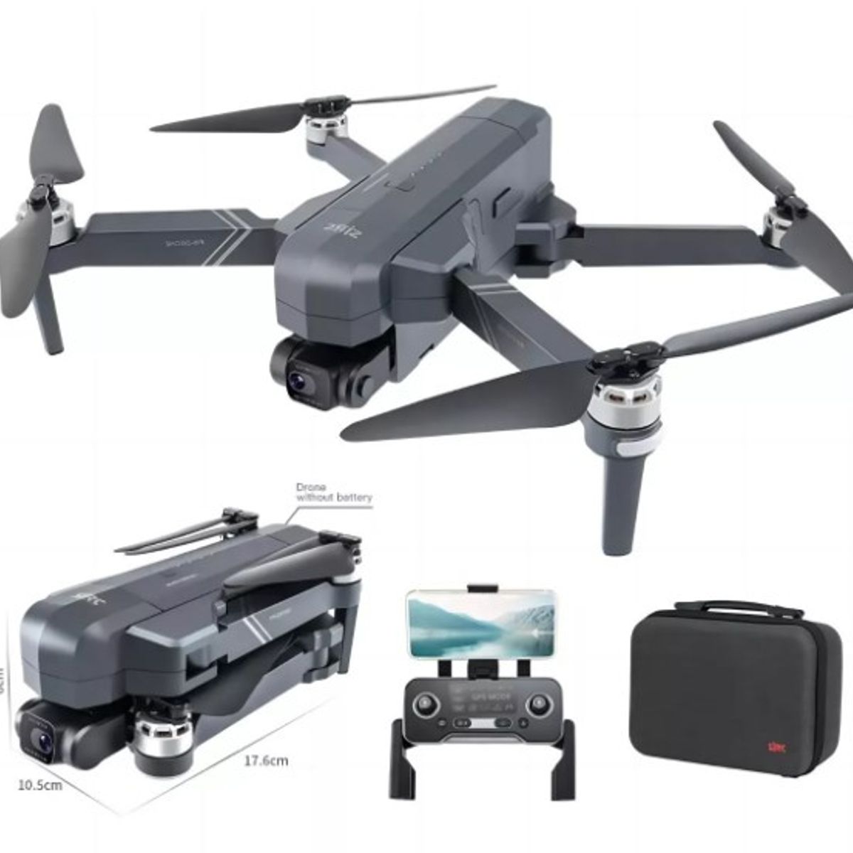 SJRC - Dron Sjrc F11 Pro 4K - 1,5 km alcance - GPS - Gimbal estabilizador