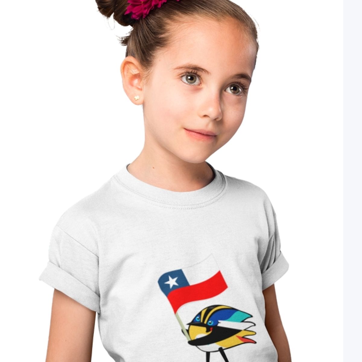 GENERICO - Polera Unisex Piu Banderin Juegos Panamericanos 2023