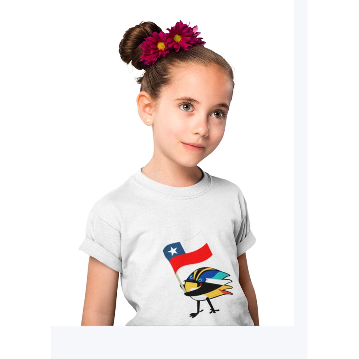 GENERICO - Polera Unisex Piu Banderin Juegos Panamericanos 2023
