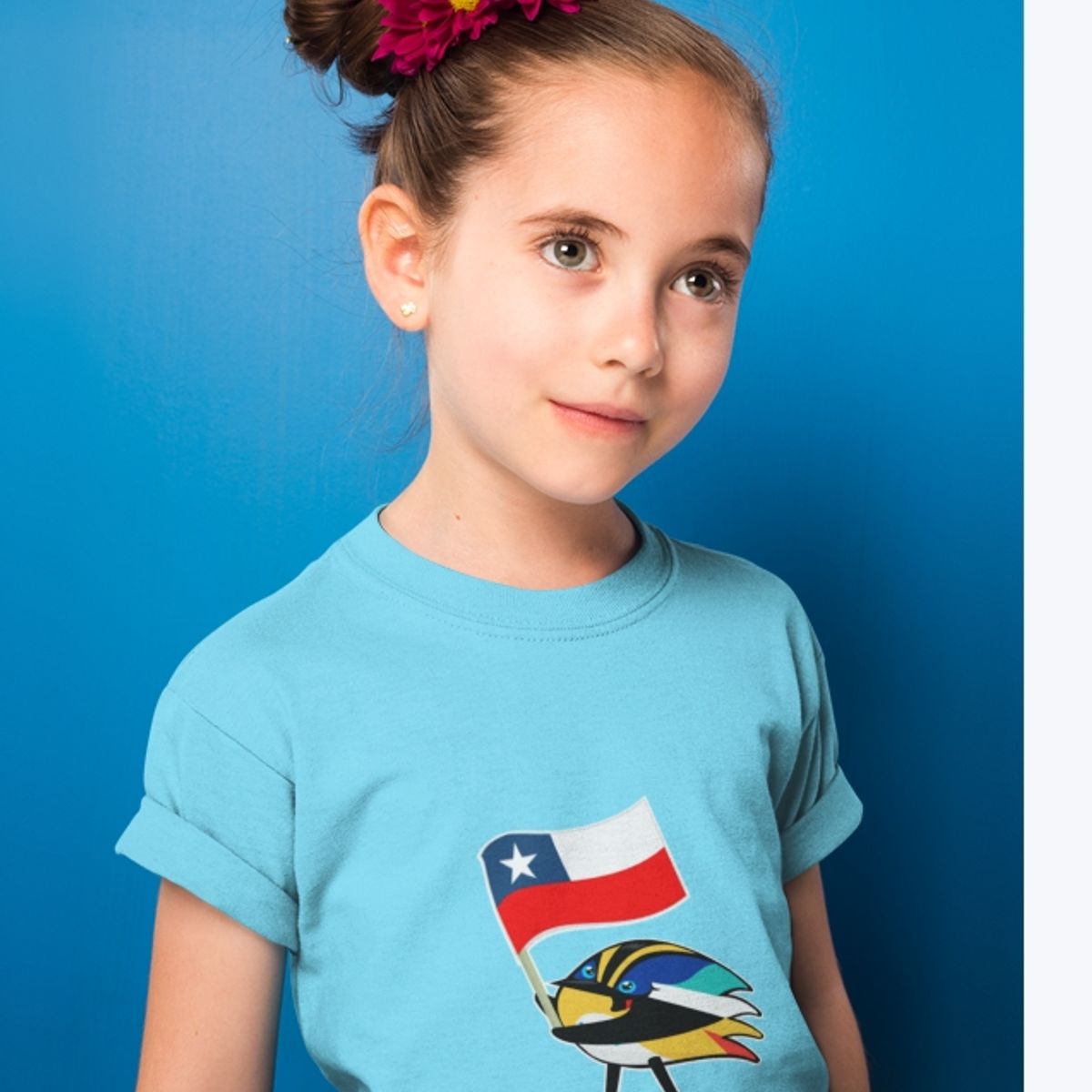 GENERICO - Polera Unisex Piu Banderin Juegos Panamericanos 2023