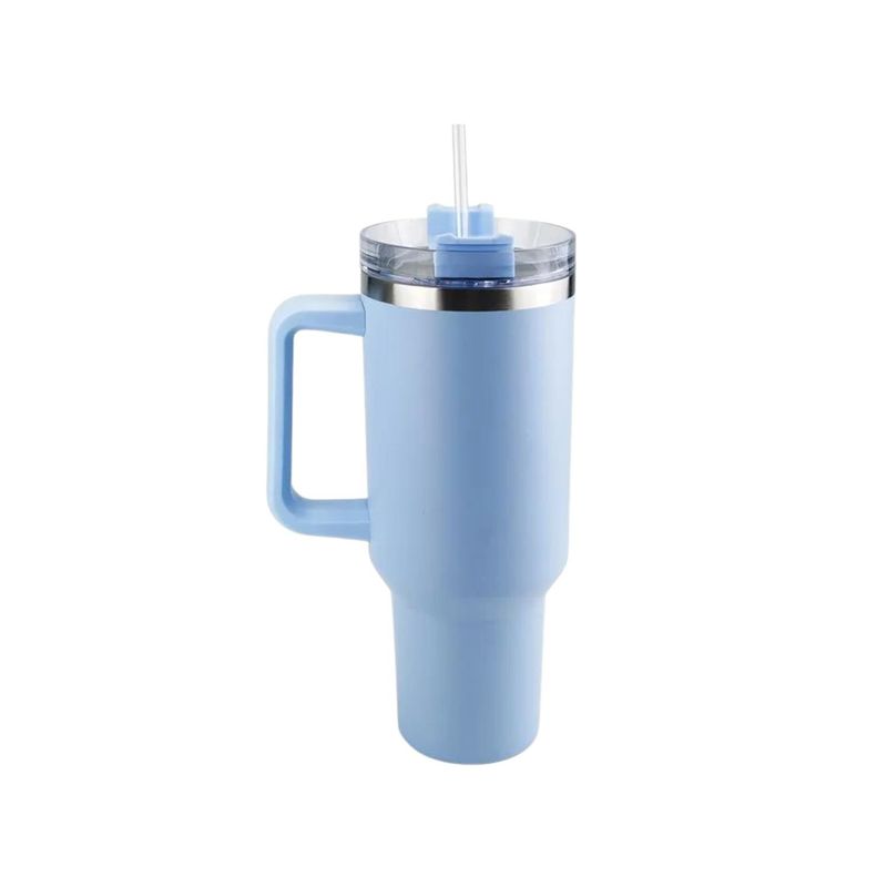 SANTU HOME & DECO - Vaso Termico Mug Cafe Termo Agua 1200 Celeste