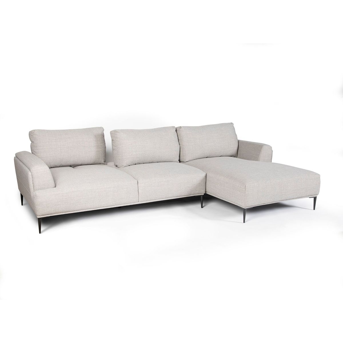 THE POPULAR DESIGN - SOFA SECCIONAL AURUS GRIS DERECHO