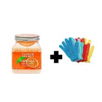Exfoliante Corporal Y Facial 500 Grs Vitamina C + Guante exfoliante.