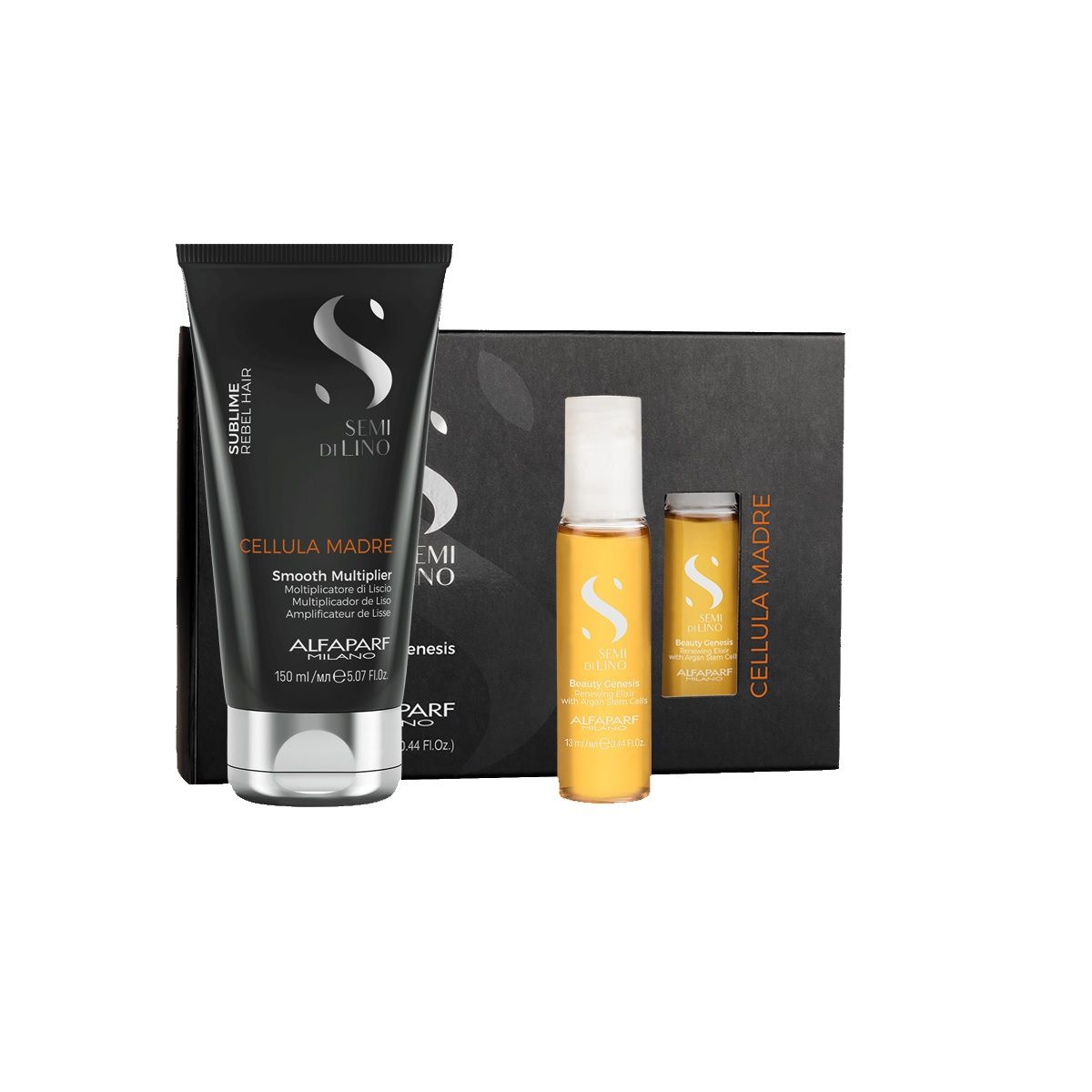 ALFAPARF MILANO - ALFAPARF Cellula Madre Dúo Antifrizz/smooth + 12 Ampollas