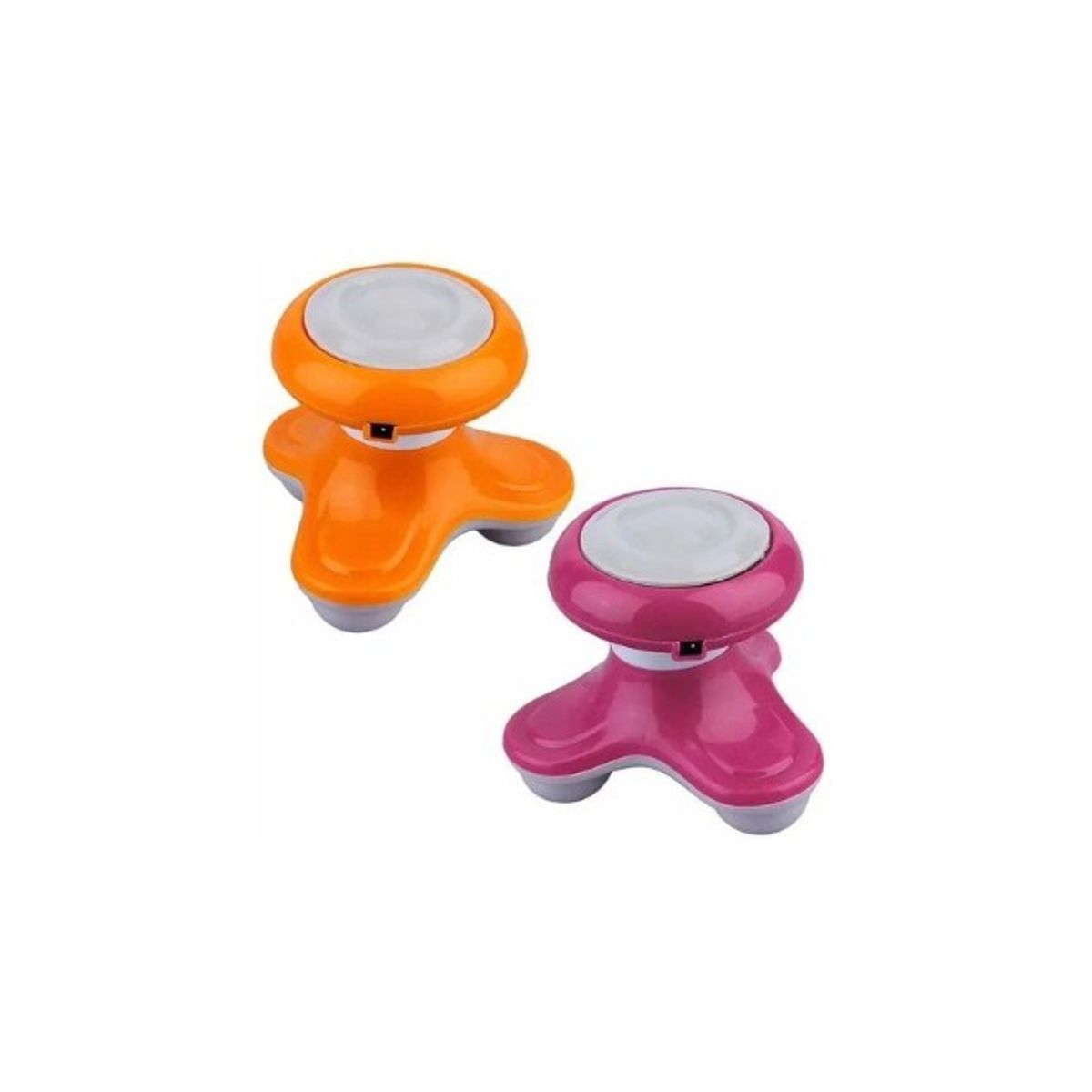 GENERICO - Mini Masajeador Cuello Cabeza Cuerpo Relajante Muscular Naranja