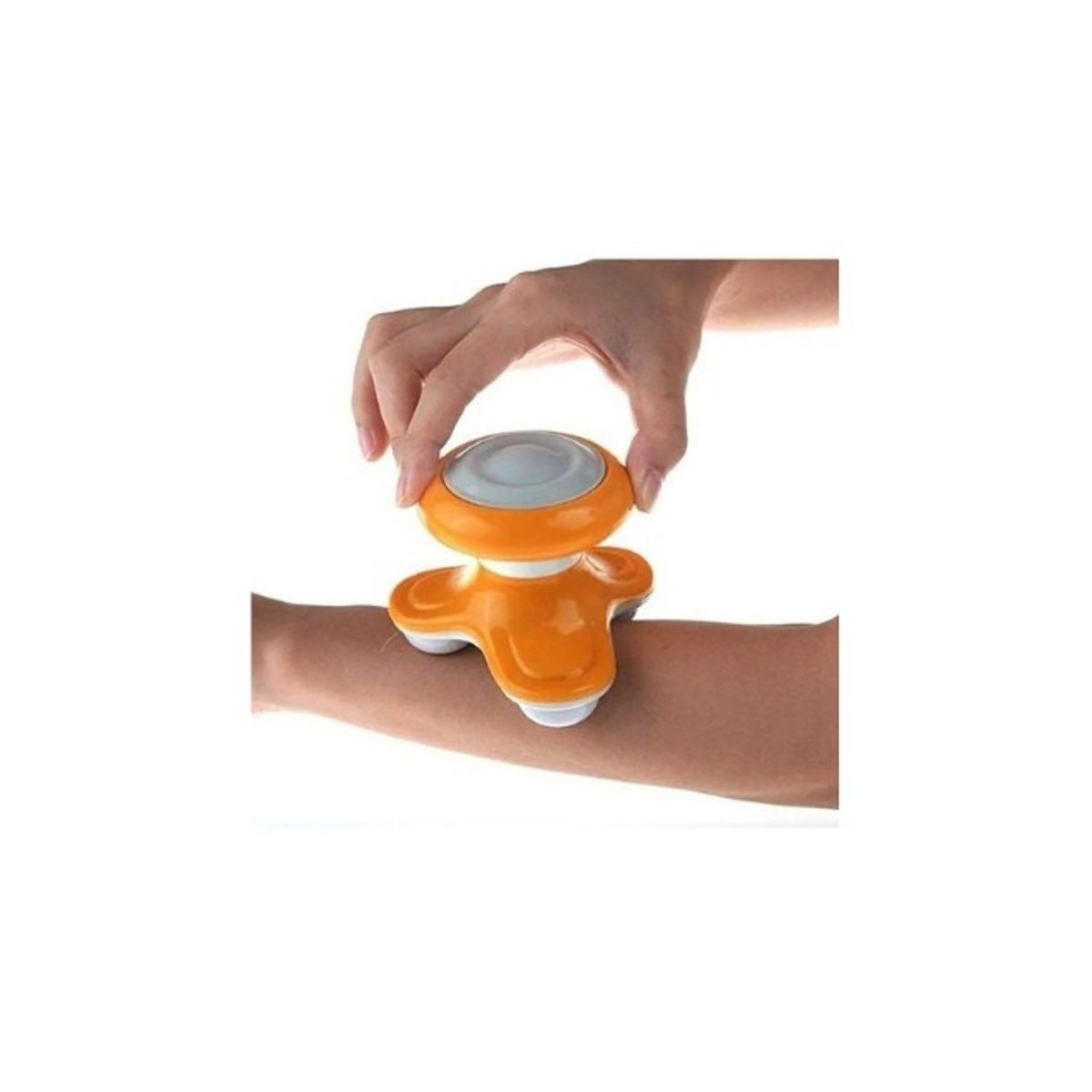 GENERICO - Mini Masajeador Cuello Cabeza Cuerpo Relajante Muscular Naranja