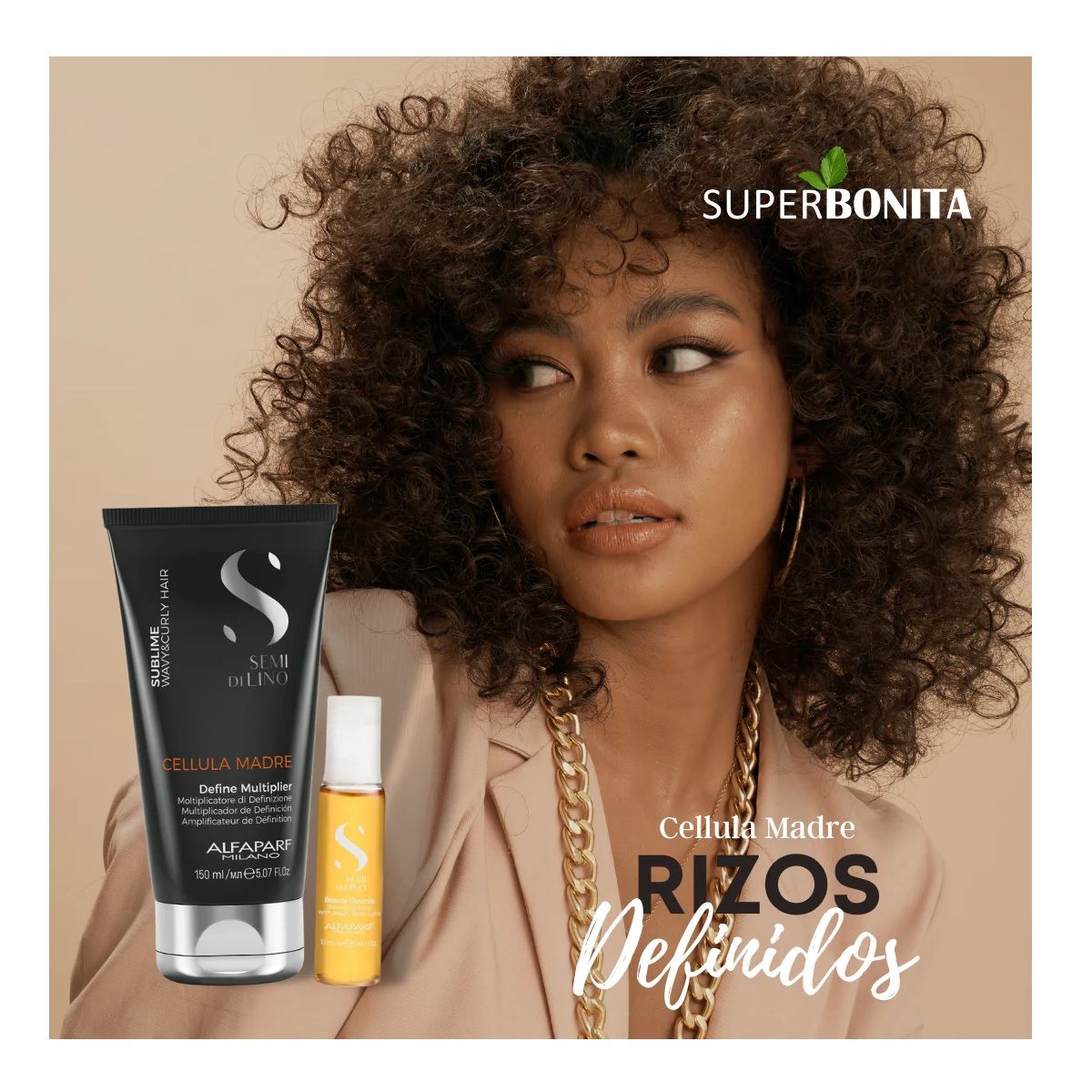 ALFAPARF MILANO - Alfaparf Cellula Madre Dúo Definición Rulos + 12 Ampollas