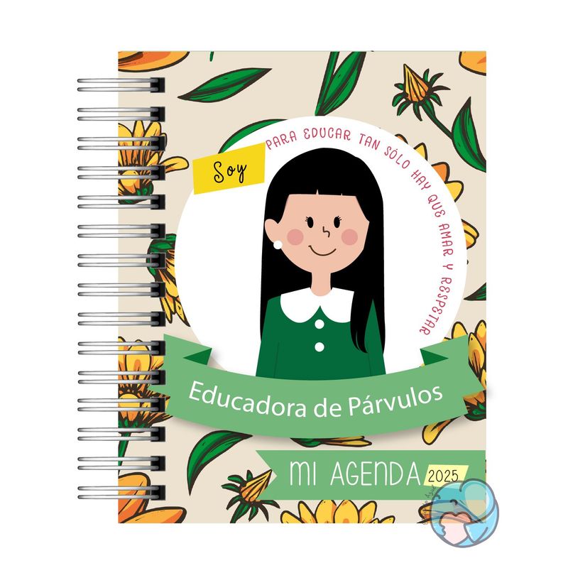 ELEFANTE AZULL - Agenda Educadora de Párvulos 2025