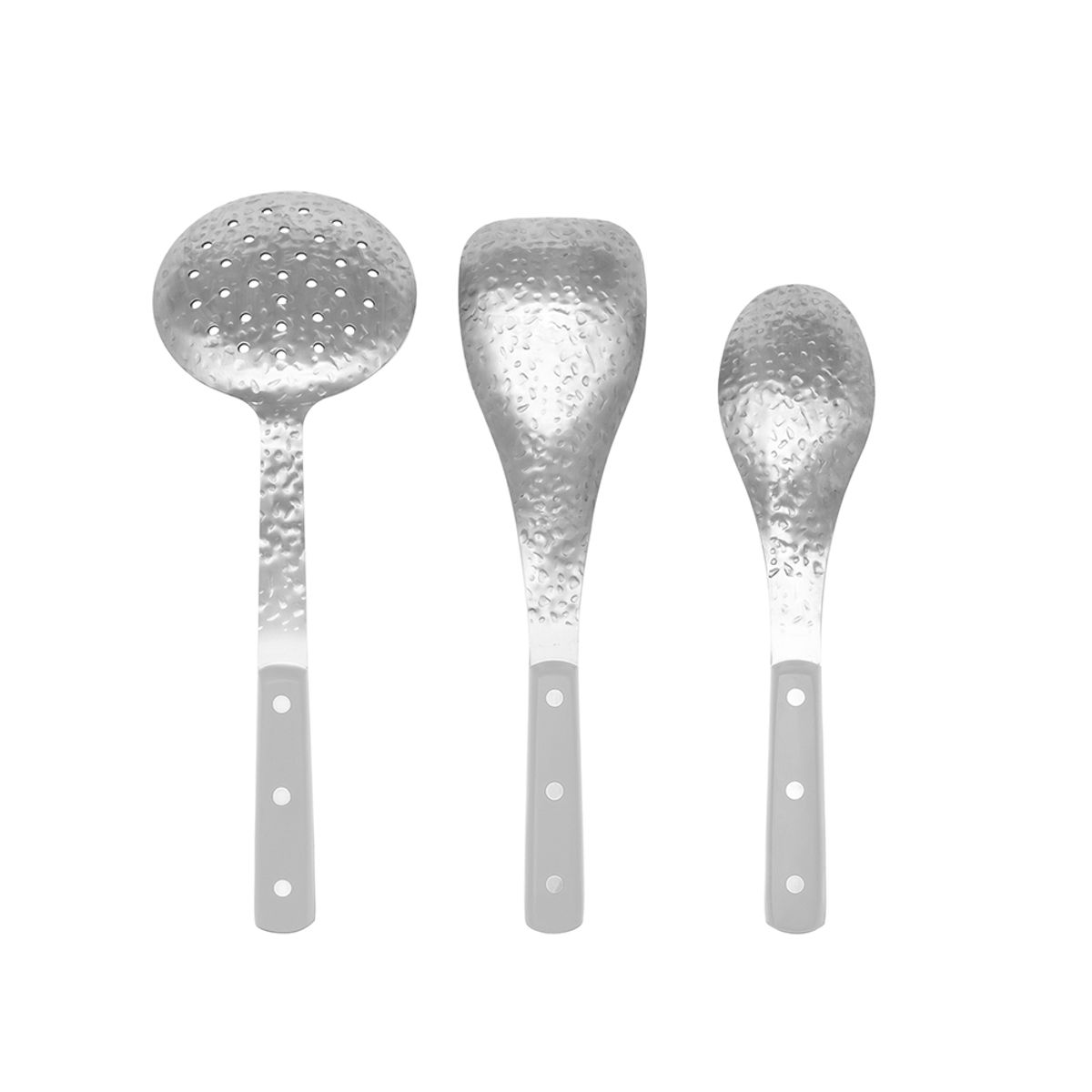 GENERICO - Set De Utensilios Mad Hungry Acero Inoxidable 3 Piezas