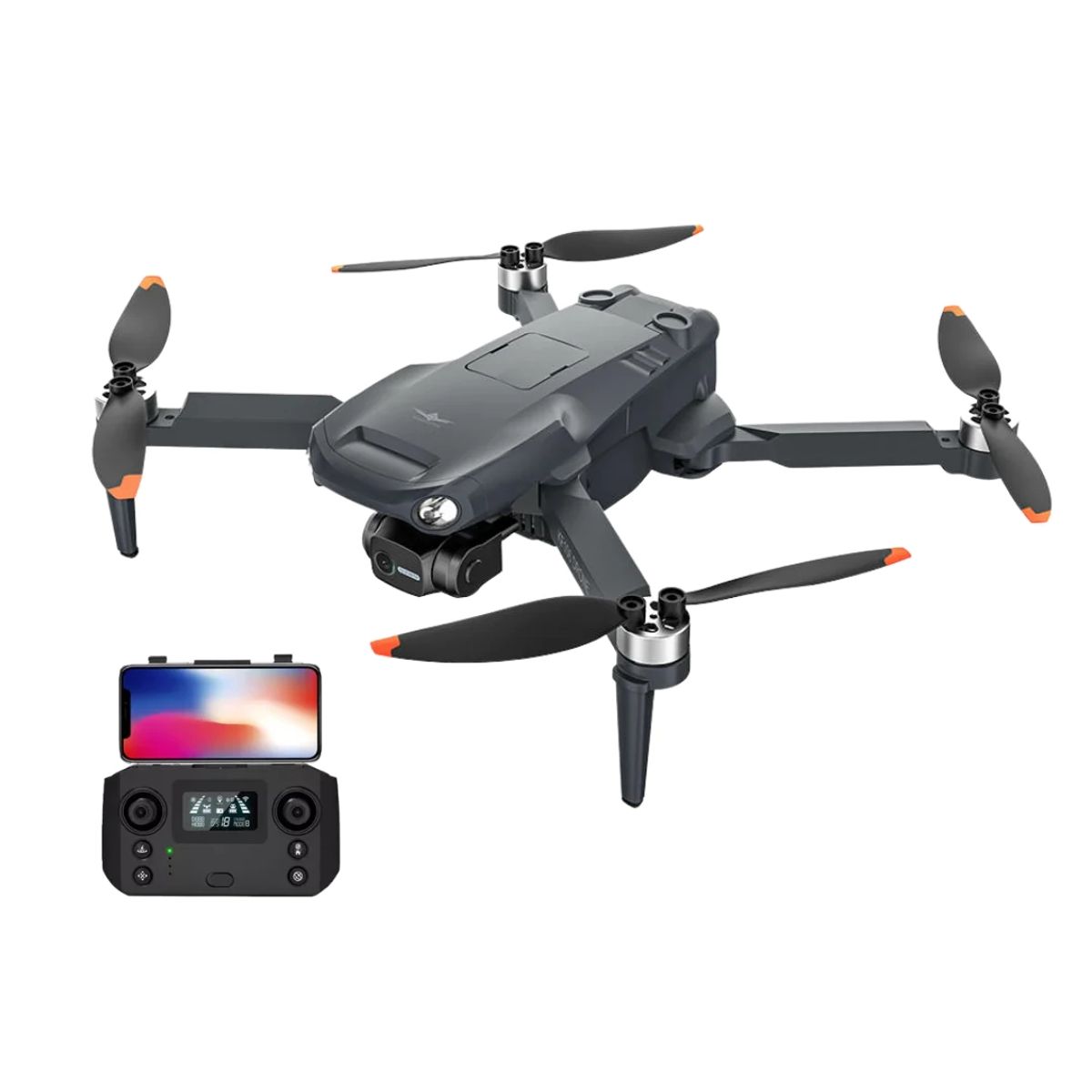 GENERICO - Dron KF106 Max 4K - Alcance 1 KM - GPS - Gimbal estabilizador