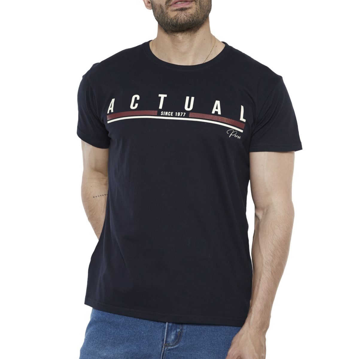 PEROE - Polera Emir III Azul Marino Peroé