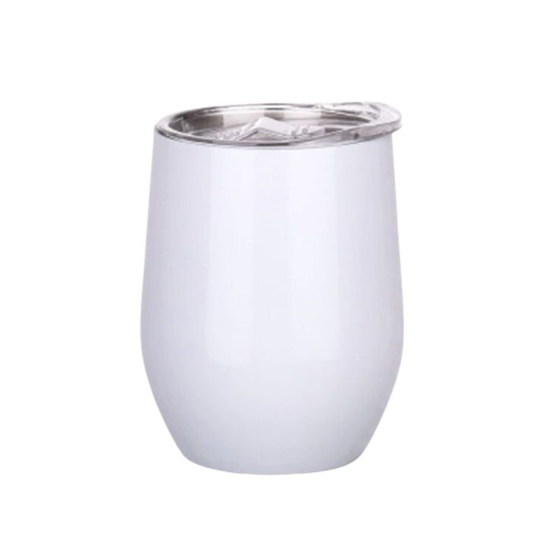 SANTU HOME & DECO - Vaso Termico Café Mug Termo 380 ML Blanco