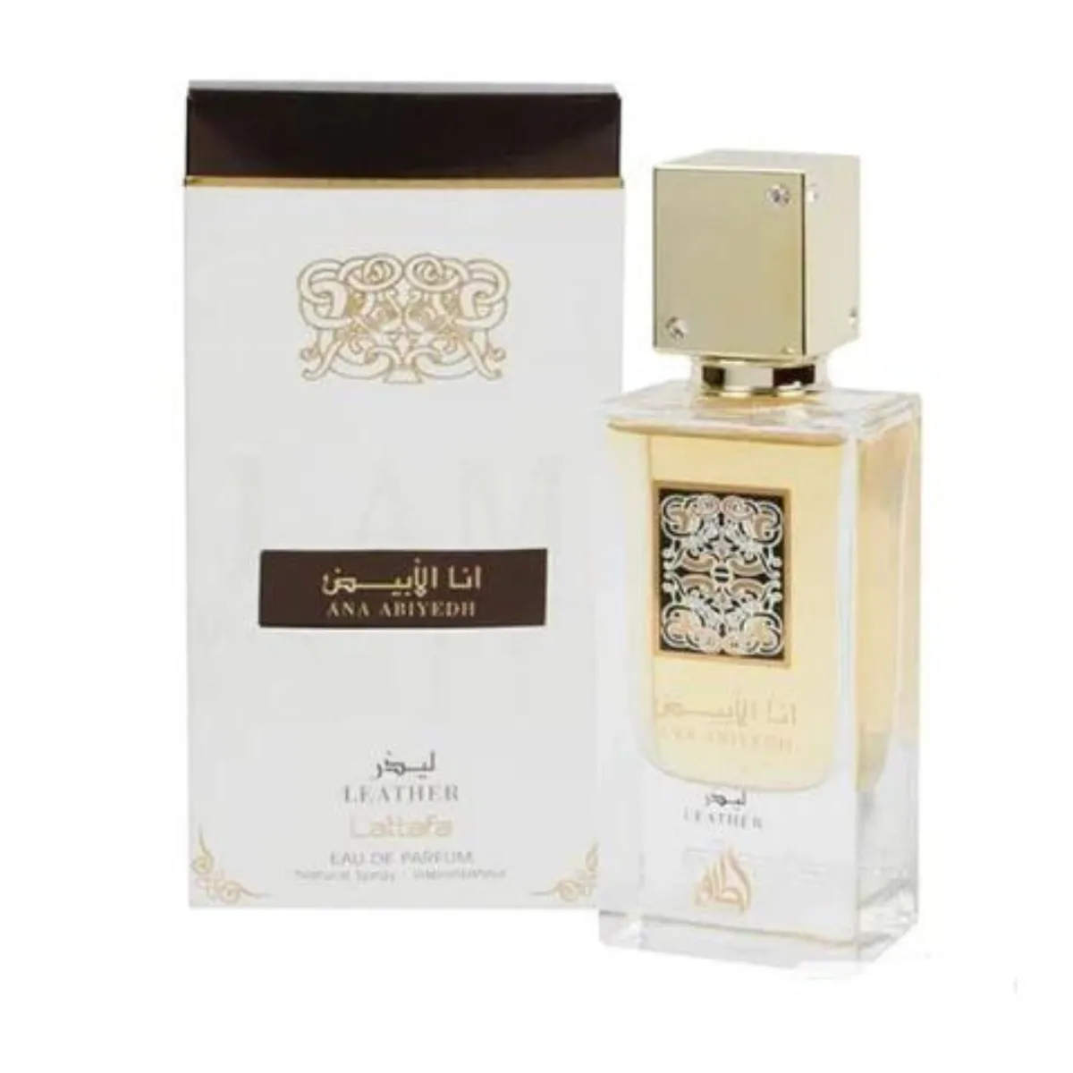 LATTAFA - LATTAFA ANA ABIYEDH LEATHER EDP 60ML