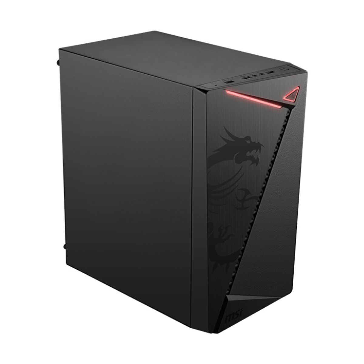 MSI - Gabinete Msi Mag Shield M301 Media Torre - Micro Atx