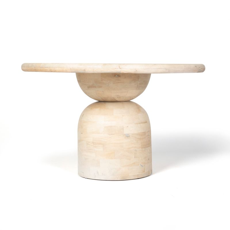 THE POPULAR DESIGN - MESA COMEDOR KEIRA BLANCO