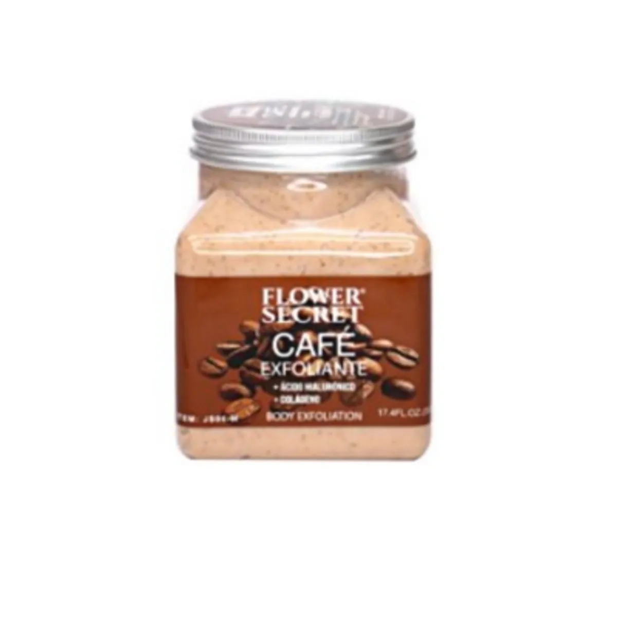 GENERICO - Exfoliante Corporal Y Facial 500 Grs Cafe.