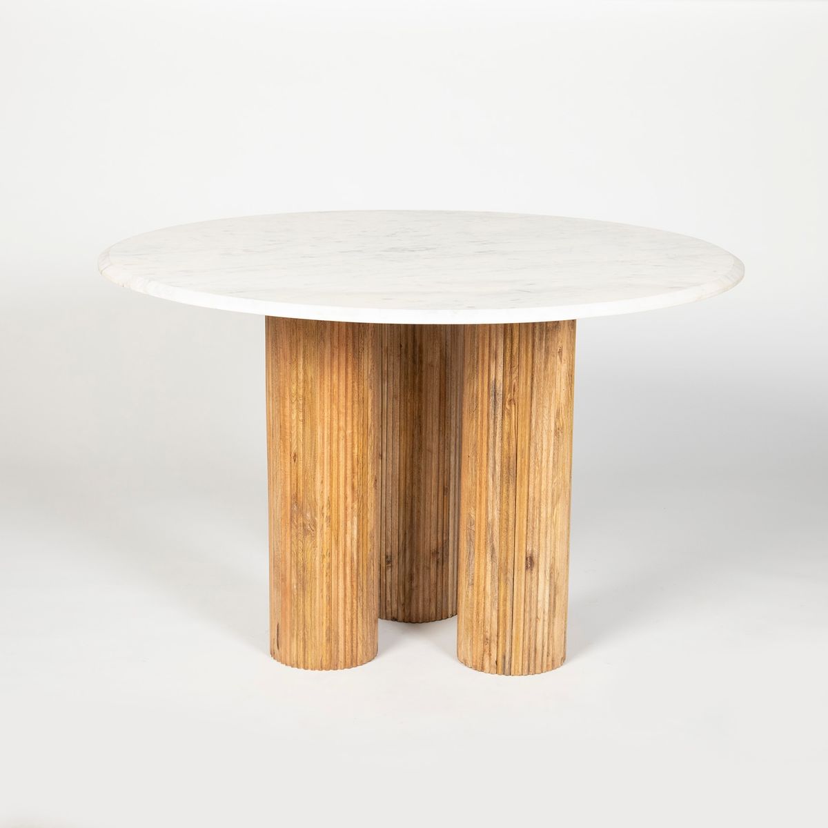 THE POPULAR DESIGN - MESA COMEDOR LORNA BLANCO