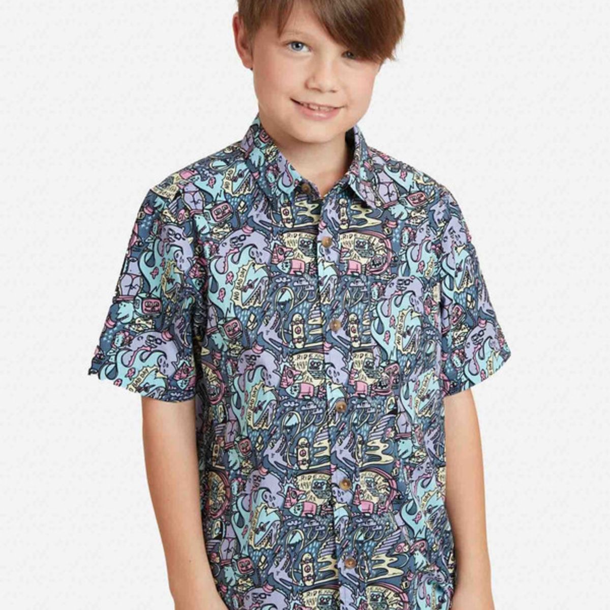 MAUI AND SONS - Camisa Comics Shirt Niño Multicolor Maui And Sons
