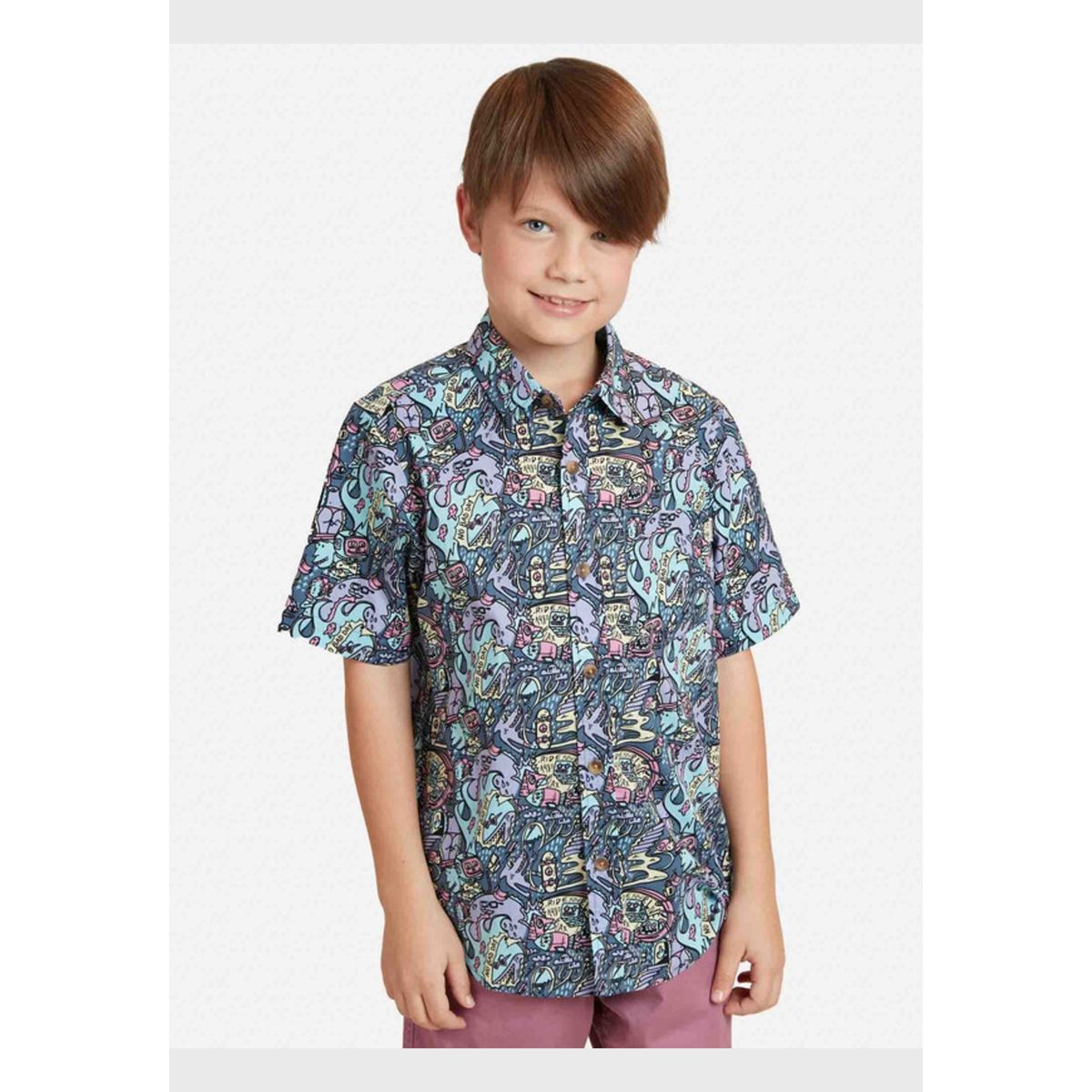 MAUI AND SONS - Camisa Comics Shirt Niño Multicolor Maui And Sons