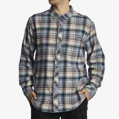 BILLABONG - Camisa M/L Hombre Coastline Flnl Azul