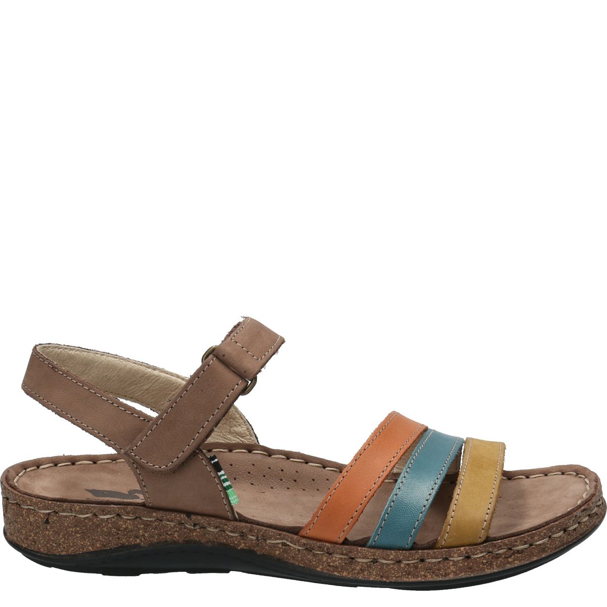 ROCKFORD - Sandalia Cuero Mujer Parklands Café ROCKFORD