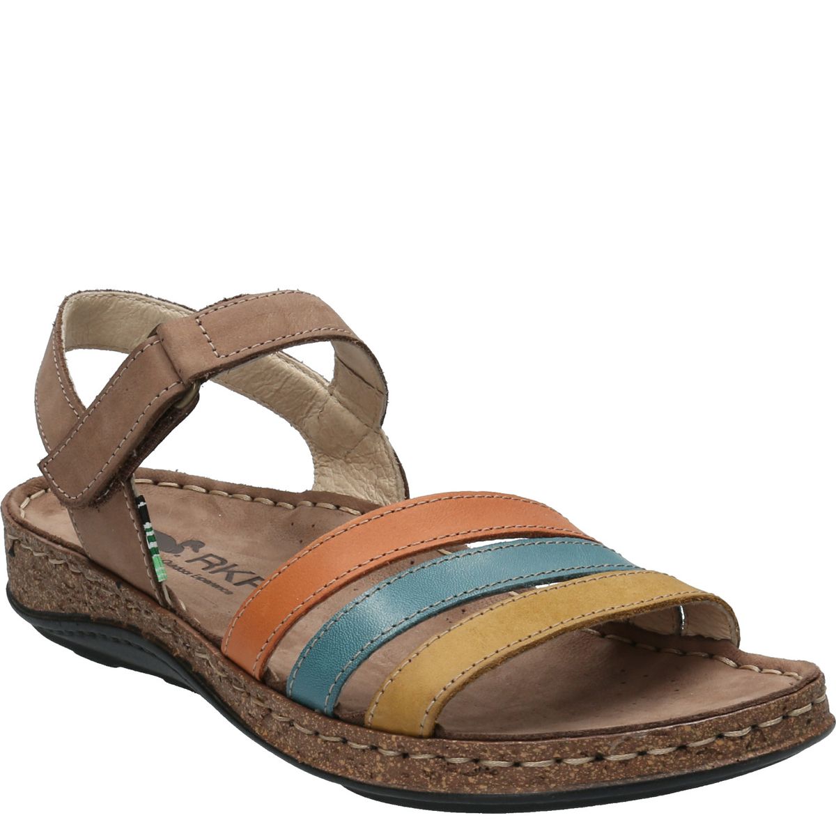 ROCKFORD - Sandalia Cuero Mujer Parklands Café ROCKFORD