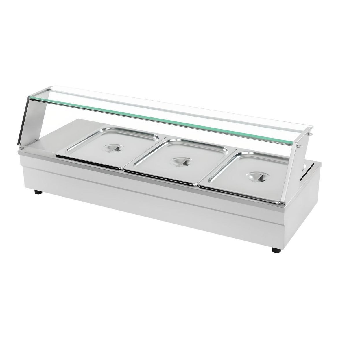 PROCHEF - Vitrina de Calor Baño Maria Sobremesa 3 x GN 1/2