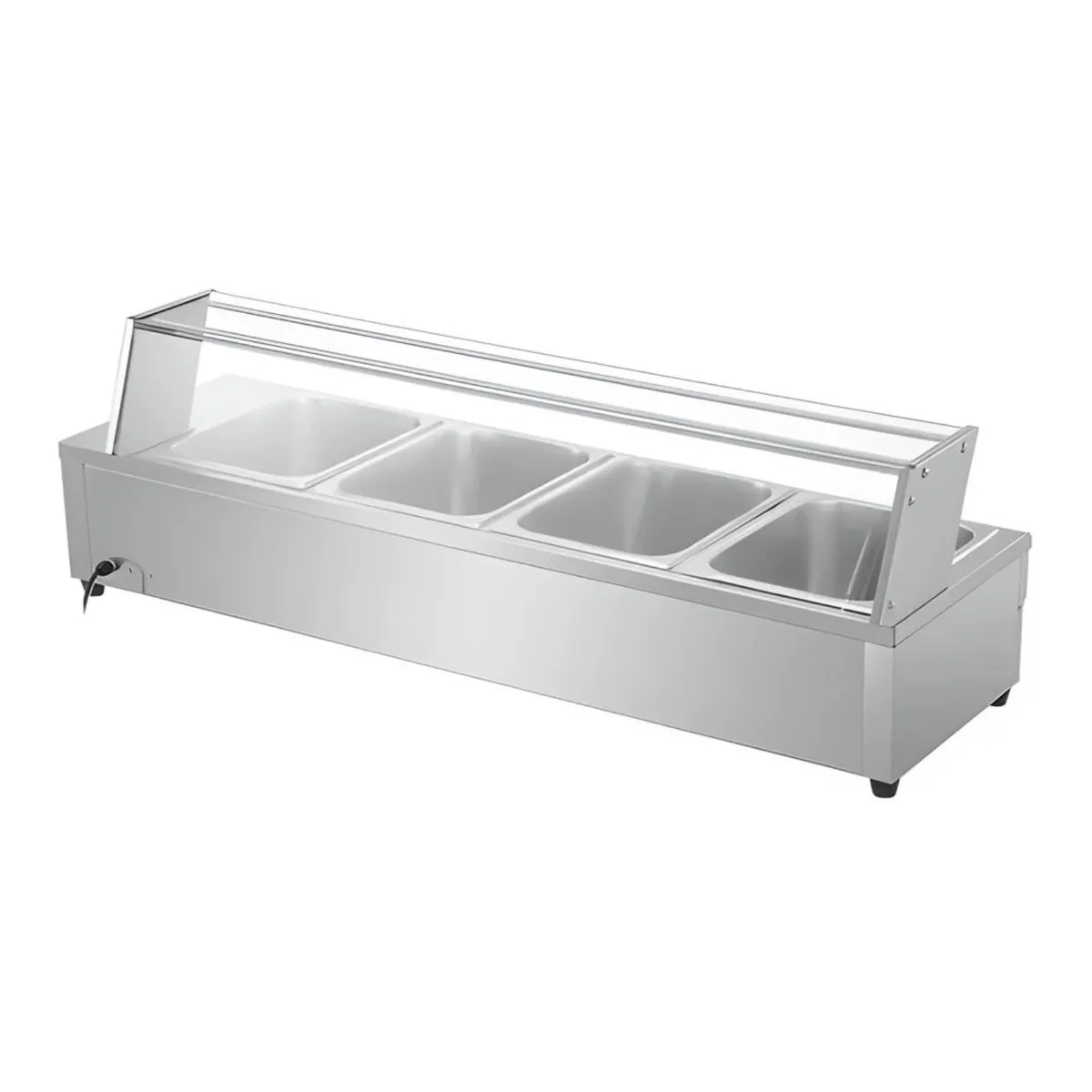 PROCHEF - Vitrina de Calor Baño Maria Sobremesa 4 x GN 1/2