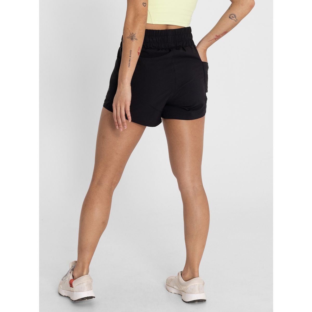 BSOUL - Short deportivo Mujer Aura Negro BSOUL