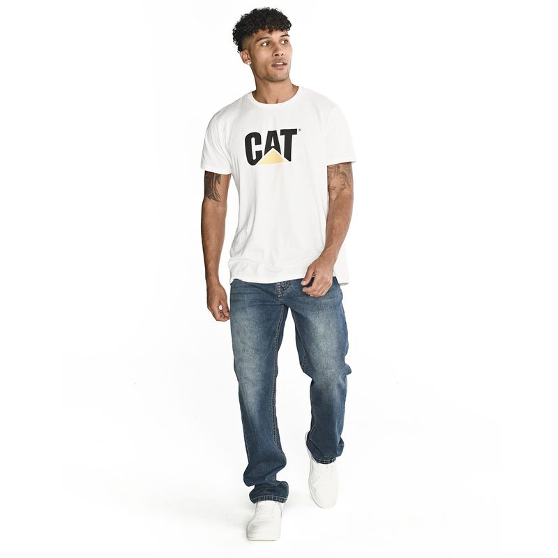 CAT - Jeans Triblend Casual Stretch Dens Azul Hombre CAT