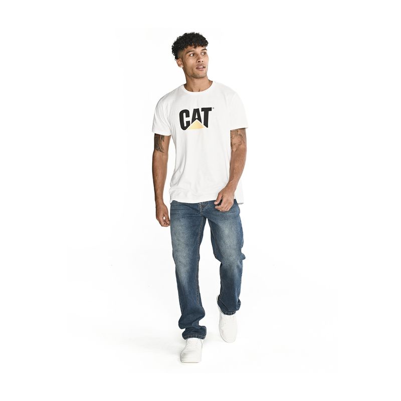 CAT - Jeans Triblend Casual Stretch Dens Azul Hombre CAT