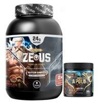 PACK WARRIOR Proteina Zeus COMPLEX 2kg Chocolate Creatina Apolo 300g.
