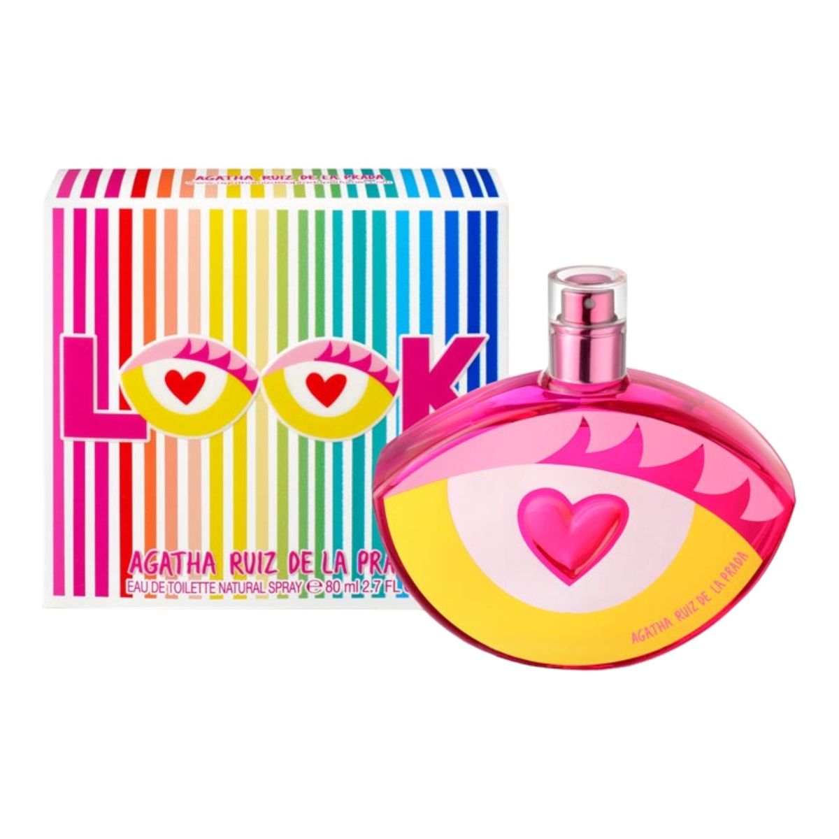 AGATHA RUIZ DE LA PRADA - Agatha Ruiz de la Prada Look Edt 80ml Mujer