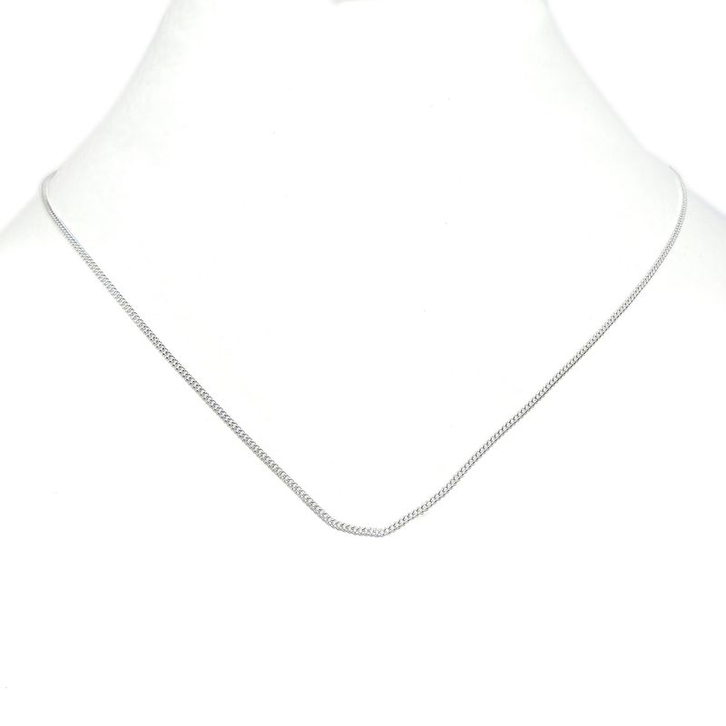 ANDREA COGGIOLA JOYAS - Cadena Grumet Fina Plata Fina 925 45cm