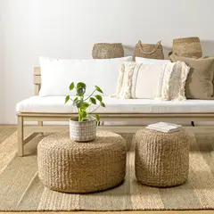 AMOBLE - Pouf Argelia Grande Amoblé