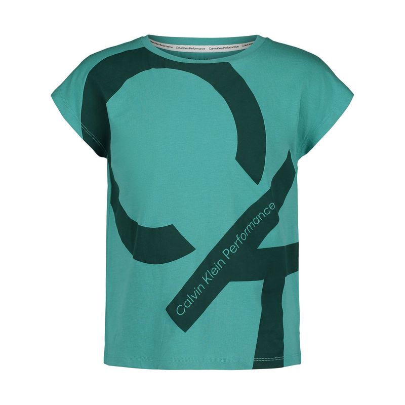 CALVIN KLEIN - Polera Exploded Ck Verde Calvin Klein